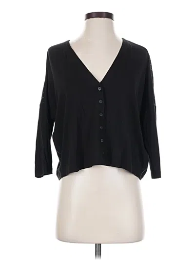 Pre-owned Alembika 3/4 Sleeve T-shirt In Black