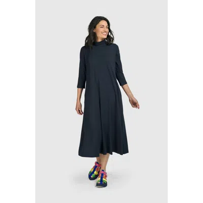 Alembika A-line Dress In Blue