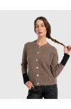 Alembika Blackbird Cardigan In Brown