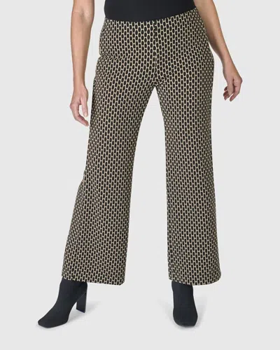 Alembika Brienne Mid Rise Trousers In Hive In Multi