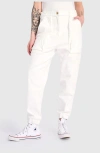 Alembika Cargo Jogger Pants In White
