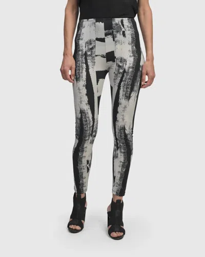 Alembika Charisma Grunge Leggings In Black/white