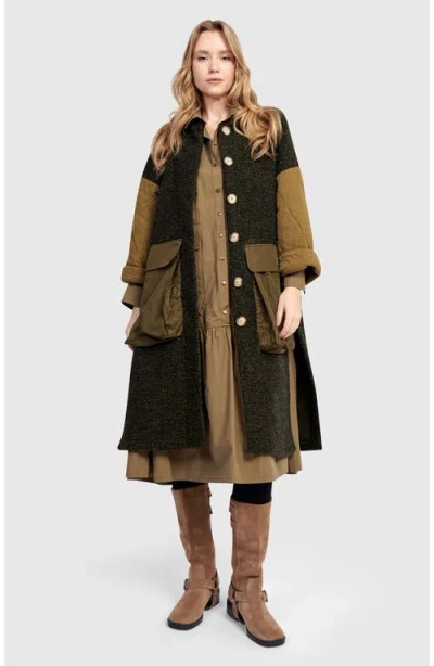 Alembika Citadel Coat In Brown