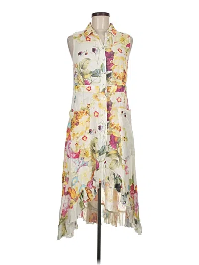 Pre-owned Alembika Cocktail Dress In Ivory