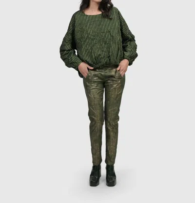 Alembika Desires Iconic Stretch Jeans In Green