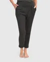 Alembika Exhale Jogger Pants In Solid Black In Black