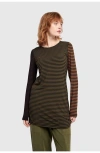 Alembika Layering Long Tee In Multi