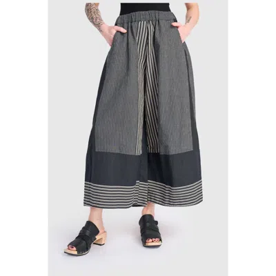 Alembika Marisol Wide Leg Pant In Gray