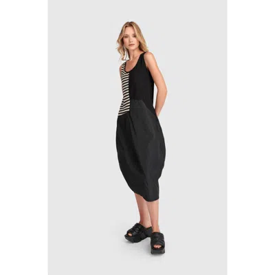 Alembika Motion Tank Cocoon Dress In Multi
