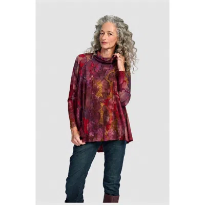 Alembika Pippin Trapeze Top In Brown