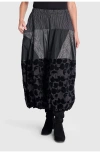 Alembika Pyre Cocoon Skirt In Black