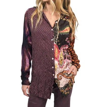 Alembika Rodeo Shirt In Purple Mix