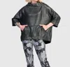 Alembika Roxy Pullover Top In Silver In Black