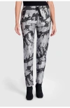 Alembika Splatter Iconic Stretch Jeans In Gray