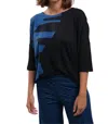 Alembika Tekbika Wave Top In Ocean In Blue