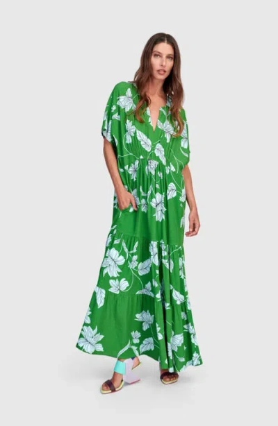 Alembika Tidepool Maxi Dress In Green