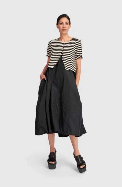 Alembika Tiebreaker Dress In Black