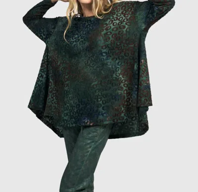 Alembika Trapeze Top In Green