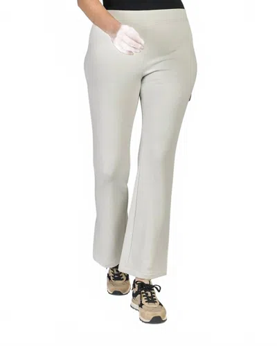 Alembika Urban Calloway Kick Flare Pants In Ice In White