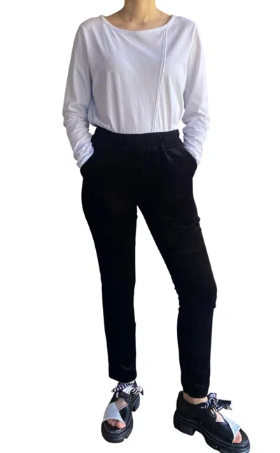 Alembika Velvet Trousers In Black