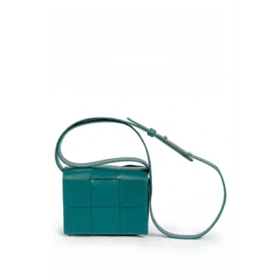 Aleo Matchbox Mini Bag In Green