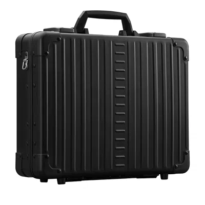 Aleon 15 Aluminum Business Attache Case In Black