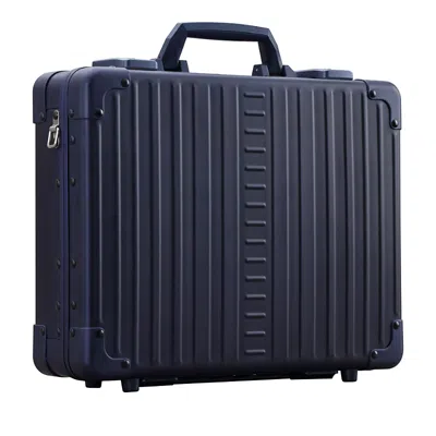 Aleon 15 Aluminum Business Attache Case In Blue