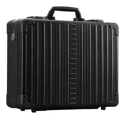 Aleon 17 Aluminum Attache Case In Black