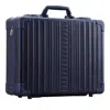 Aleon 17 Aluminum Attache Case In Blue