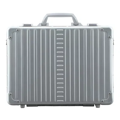 Aleon 17 Aluminum Attache Case In Silver