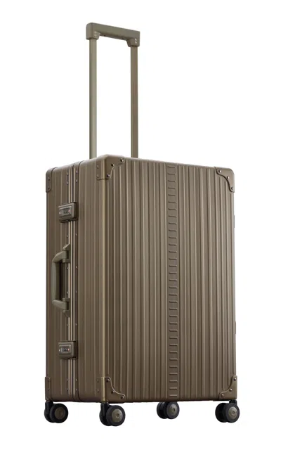 Aleon - 26" Traveler Checked - Bronze In White
