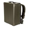 Aleon Aluminum Hybrid Backpack In Brown
