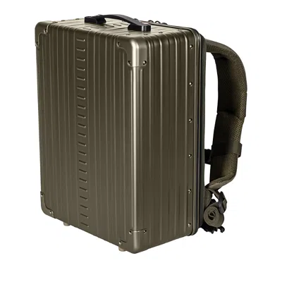 Aleon Aluminum Hybrid Backpack In Brown