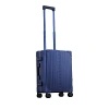 Aleon Aluminum International Carry On Spinner Suitcase In Blue