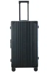 Aleon International Trunk Checked 30 Suitcase In Sapphire