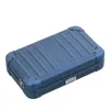 Aleon Small Aluminum Crossbody Case In Sapphire