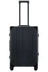 Aleon Traveler Checked 26 Suitcase In Onyx
