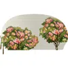 Alepel Makeup Bag In Green & Pink