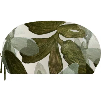 Alepel Makeup Bag In Olive Green