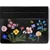 Alepel Pressed Flowers Cardholder In Pressed Flowers