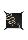 Alepel Serpent Leather Tray In Serpent
