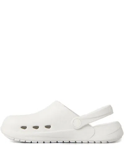 Ales Grey Basic Slides In White