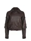 Alessandra Grimoldi Coatsjackets In Brown