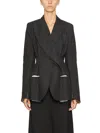 ALESSANDRA MARCHI ALESSANDRA MARCHI BLAZER CON REVER ASIMMETRICO