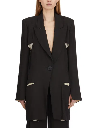 ALESSANDRA MARCHI ALESSANDRA MARCHI MULTILAYERED RAMIE JACKET