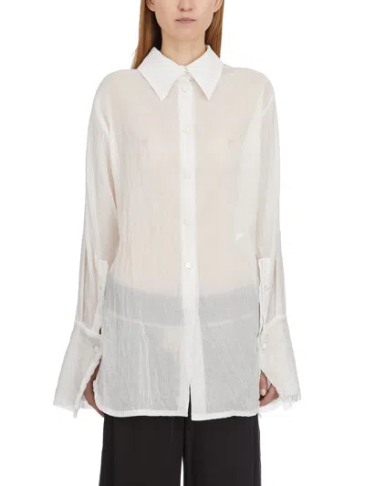 ALESSANDRA MARCHI ALESSANDRA MARCHI SHIRT WITH BACK BRAIDING