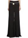 Alessandra Marchi Wide Ramie Trousers