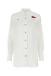 Alessandra Rich Logo Patch Mini Dress