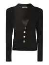 Alessandra Rich Coatblack In Negro