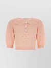 Alessandra Rich Embellished Mohair-blend Cardigan